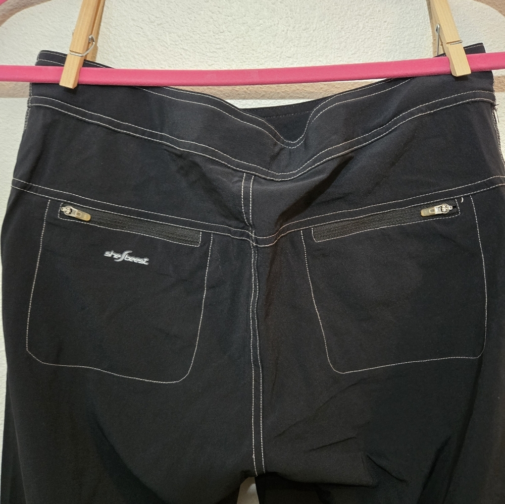 Sheebest Active Capris Black Small - image 6